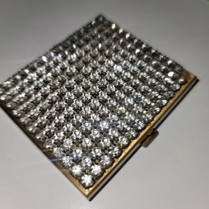 Gorgeous Old Hollywood Style 1950's Schildkraut Design Compact